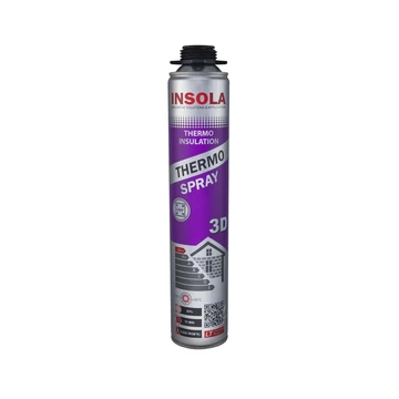 Pisztolyos szigetelőhab INSOLA Thermo Spray 3D