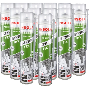 Sziegetelésragasztó csomag ( INSOLA Styro Fix Home 11+1 )