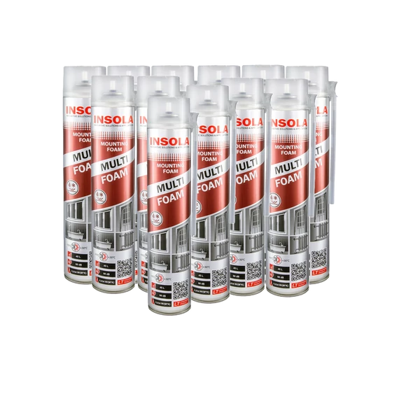Barkács szerelőcsomag ( INSOLA Multi Foam 11+1 )