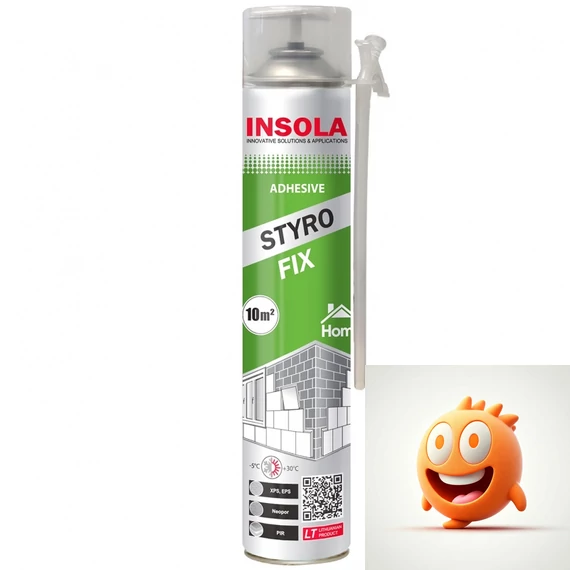 Kézi ragasztóhab INSOLA Styro Fix
