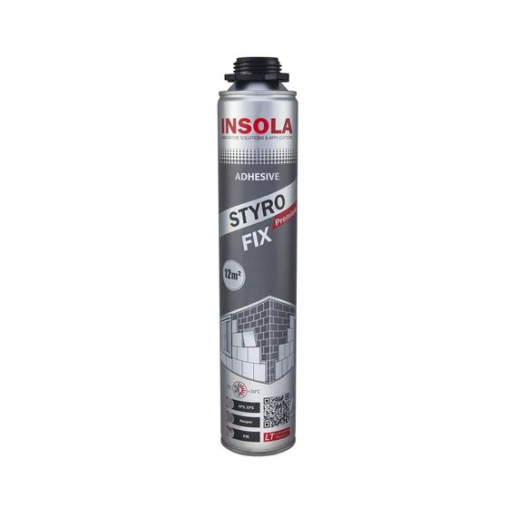 Pisztolyos ragasztóhab INSOLA Styro Fix Premium